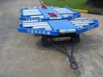 Cina Multifungsi CE Ld3 Container Dolly 90 Degree Rotated Mudah Pengoperasian pemasok