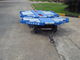 Trailer Dolly Kargo Stabil, Steel Pallet Dolly Blue Color Turn Table Type pemasok