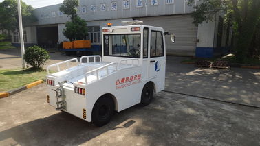 Cina Smart Charging Baggage Towing Tractor Pneumatic Tire Leaf Spring Suspension pemasok